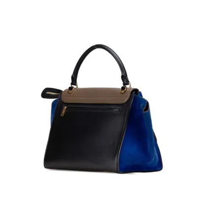 Pre-owned Celine Trapeze Multi-color Leather Handbag Shoulder Bag ()