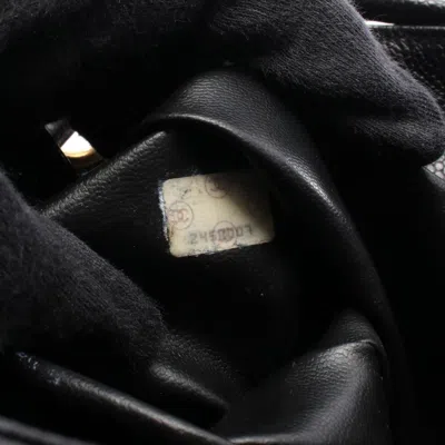 Pre-owned Chanel Black Leather Backpack ()