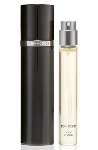 Tom Ford Oud Wood Eau De Parfum Spray In Transparent