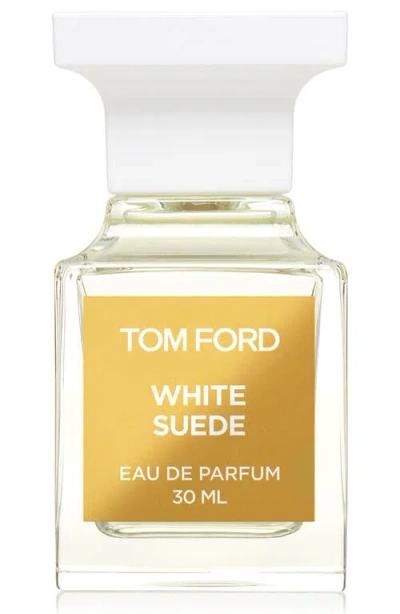 Tom Ford White Suede Eau De Parfum Spray In Transparent