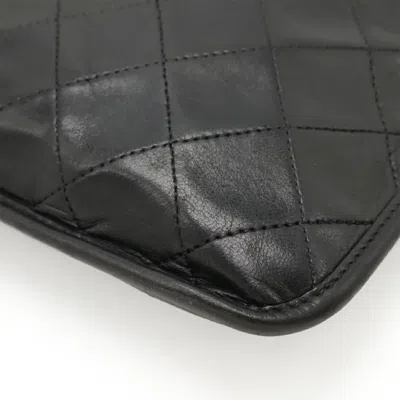 Pre-owned Chanel Black Leather Shoulder Bag Tote Bag ()