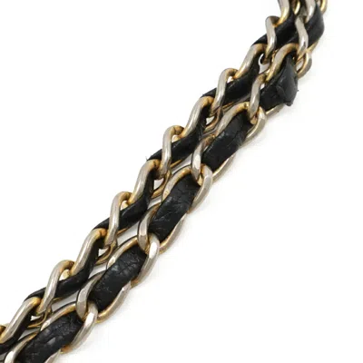 Pre-owned Chanel Black Leather Shoulder Bag Tote Bag ()