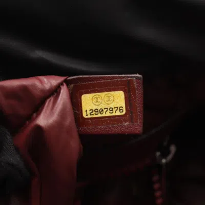 Pre-owned Chanel Black Nylon Leather Tote Bag ()