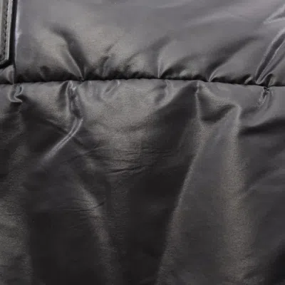 Pre-owned Chanel Black Nylon Leather Tote Bag ()