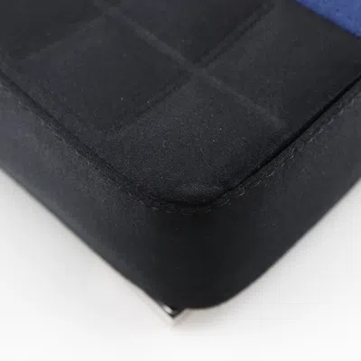 Pre-owned Chanel Blue Satin Shoulder Bag ()