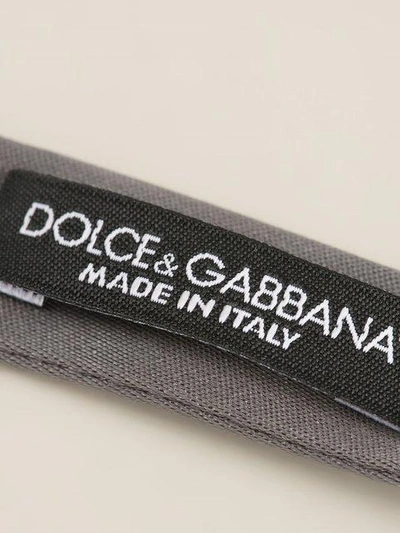 Shop Dolce & Gabbana Classic Bow Tie - Grey