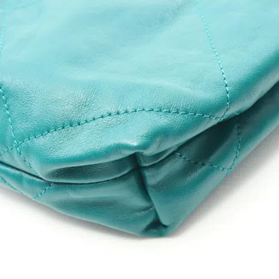 Pre-owned Chanel Green Leather Shoulder Bag ()