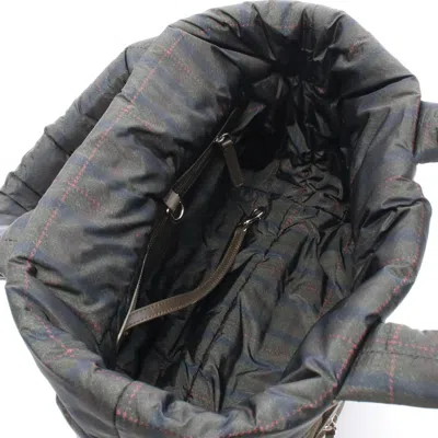 Pre-owned Chanel Khaki Multi-color Nylon Tote Bag ()