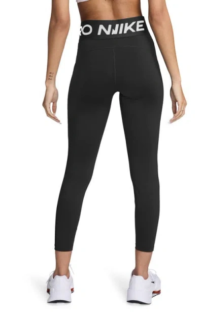 Nike Pro Sculpt High-waisted Pocket 7/8 Leggings In Black