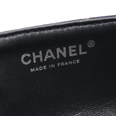 Pre-owned Chanel Navy Shoulder Bag () In Blue