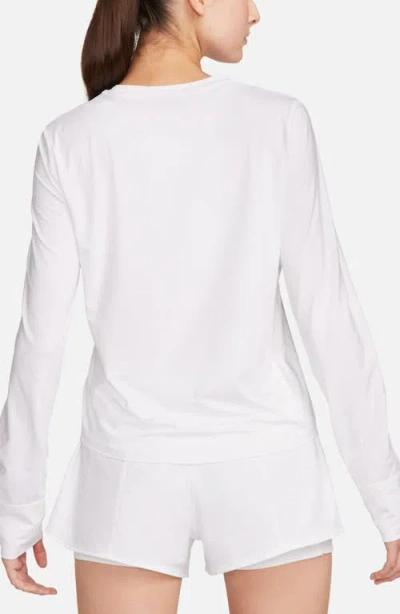 Nike One Classic Dri-fit Long Sleeve Training Top In Multi