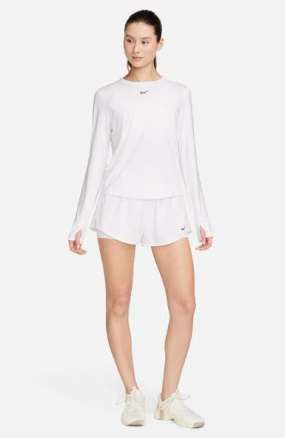 Nike One Classic Dri-fit Long Sleeve Training Top In Multi