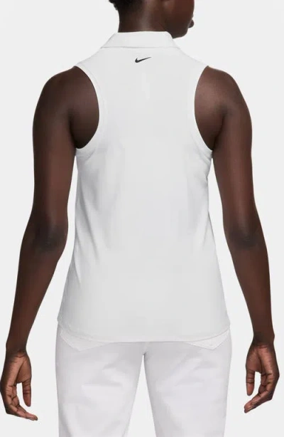 Nike Victory Dri-fit Sleeveless Polo In Transparent