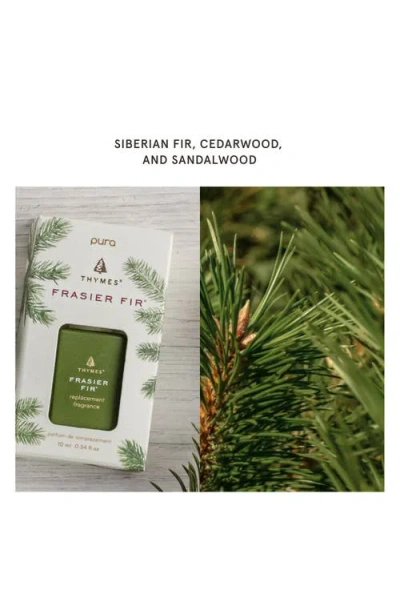 Pura X Thymes Frasier Fir  4 Smart Fragrance Diffuser & Refill Set In Green