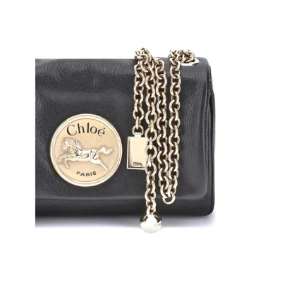 Chloé Chlo Heritage Shoulder Bag In Black