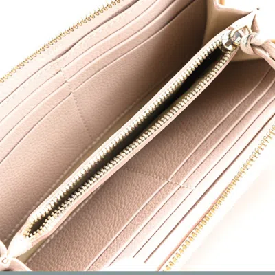 Pre-owned Chloé Pink Leather Long Wallet (bi-fold) ()