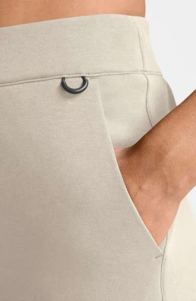 Nike 24.7 Impossiblysoft Dri-fit High-waisted Loose Flared Pants In Neutral