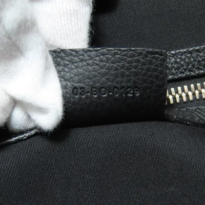 Pre-owned Dior Christian  Navy Canvas Leather Tote Bag () In Blue