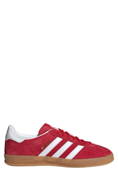 Adidas Originals Adidas Gazelle Indoor Sneaker In Red