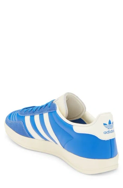 Adidas Originals Gazelle Indoor Suede Low-top Sneakers In Blue
