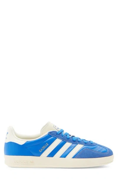 Adidas Originals Gazelle Indoor Suede Low-top Sneakers In Blue