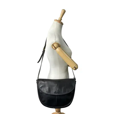 Pre-owned Coach Black Leather Shoulder Bag ()