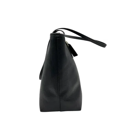 Pre-owned Coach Black Pvc Tote Bag ()