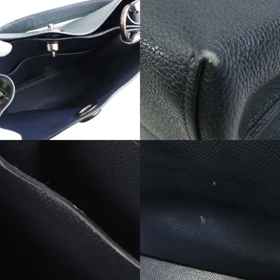 Pre-owned Coach Dark Green Leather Handbag Shoulder Bag ()