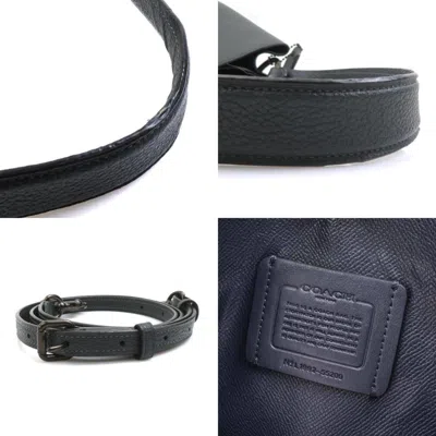 Pre-owned Coach Dark Green Leather Handbag Shoulder Bag ()