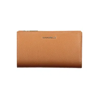 Coccinelle Brown Leather Women Women's Wallet In Brown