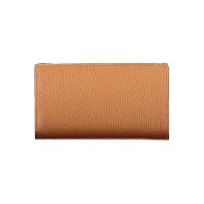 Coccinelle Brown Leather Women Women's Wallet In Brown