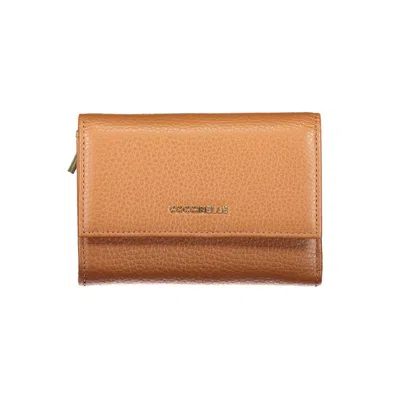 Coccinelle Brown Leather Women Women's Wallet In Brown