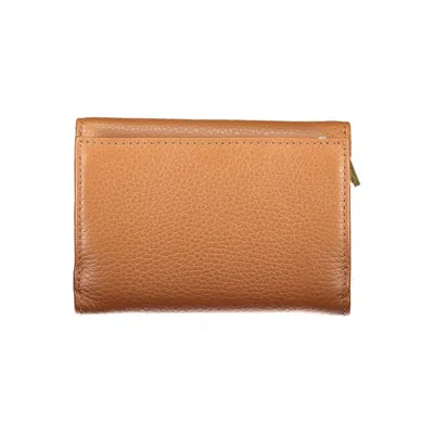 Coccinelle Brown Leather Women Women's Wallet In Brown