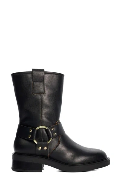 Dune London Pally Moto Bootie In Multi