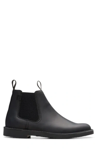 Clarks ® Shepton Easy Chelsea Boot In Black
