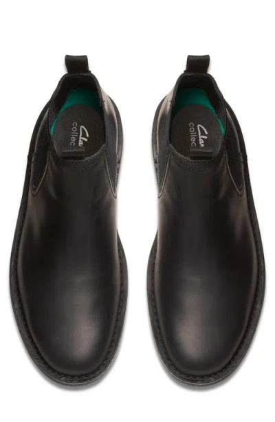 Clarks ® Shepton Easy Chelsea Boot In Black