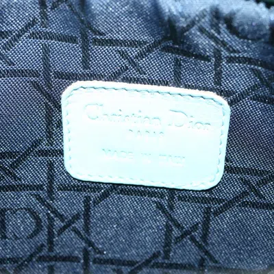 Pre-owned Dior Blue Leather Clutch Bag ()