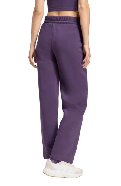 Adidas Originals Adidas Fleece Sweatpants In Purple