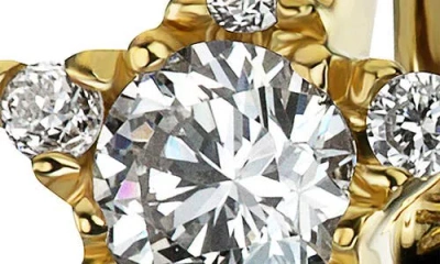 Maria Tash Diamond Star Eternity Clicker In Gold