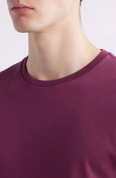 Rag & Bone Classic Tech Jersey T-shirt In Purple