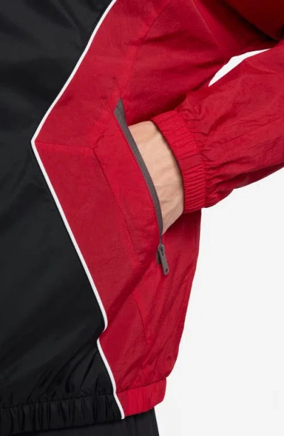 Jordan Essentials Draft Hooded Jacket In Black