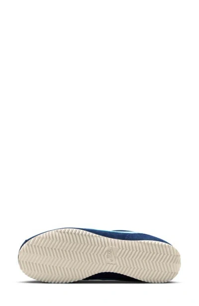 Nike Cortez Suede Sneakers In Blue
