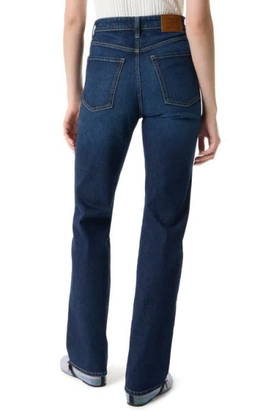 Robert Rodriguez High Rise Slim Straight Jeans In Blue