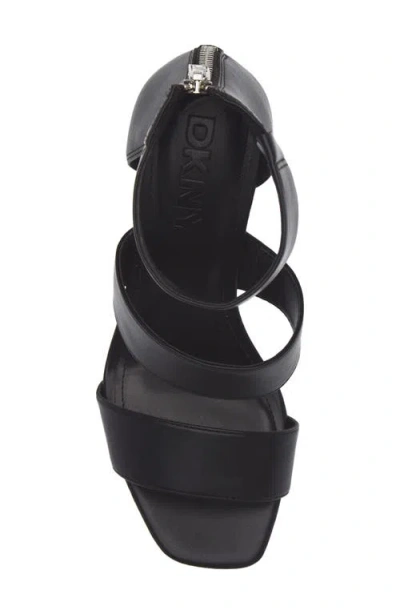 Dkny Bayzil Ankle Strap Sandal In Black