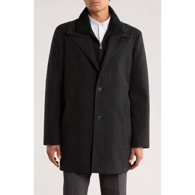 Calvin Klein Men Coleman Wool-blend Overcoat In Gray
