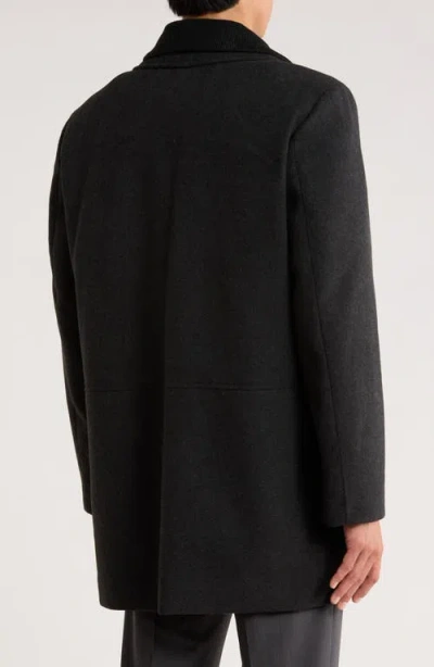 Calvin Klein Men Coleman Wool-blend Overcoat In Gray