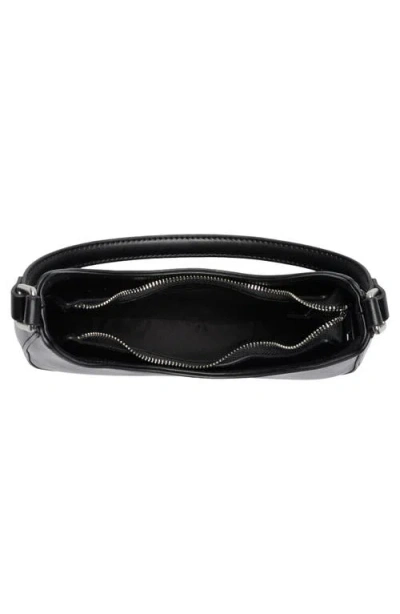 Collection Xiix Curved Shoulder Bag In Black