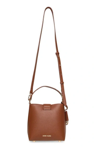 Anne Klein Small Bucket Bag In Brown