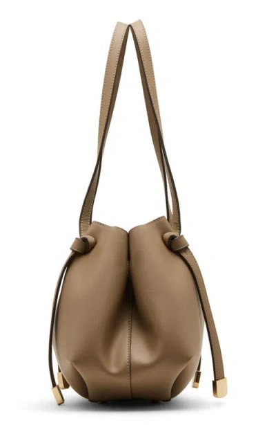 Anne Klein Small Tote Bag With Pouch In Brown