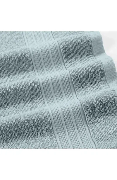 Modern Threads Allie Jacquard Border 6pc Towel Set In Green